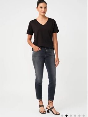 CLOSED Baker Jeans in Washed Dark Grey Sz 30